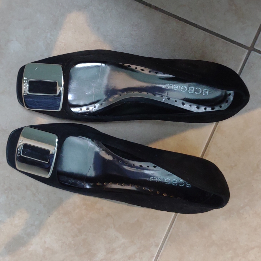 Bcgirls Women Shoes Black size 6, leather upper